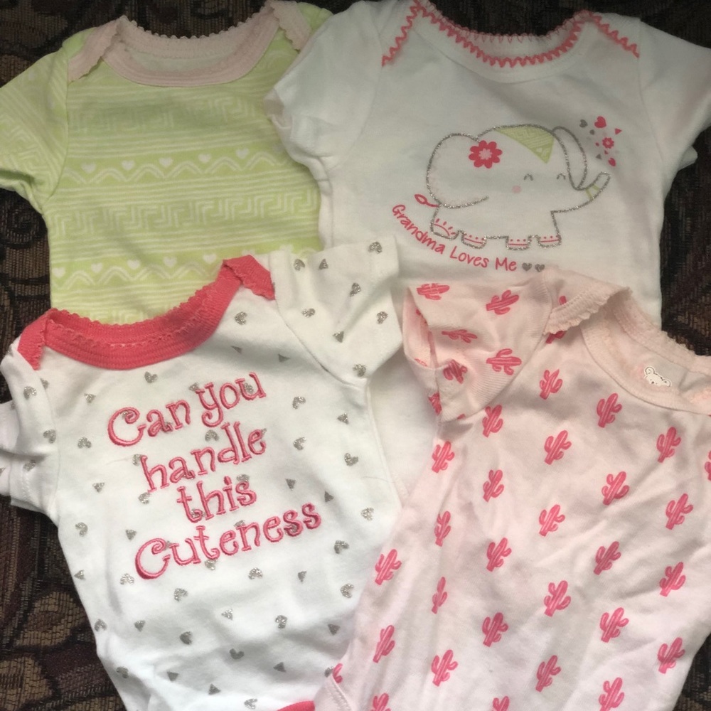 4 pieces Koala Onesies with Free surprised